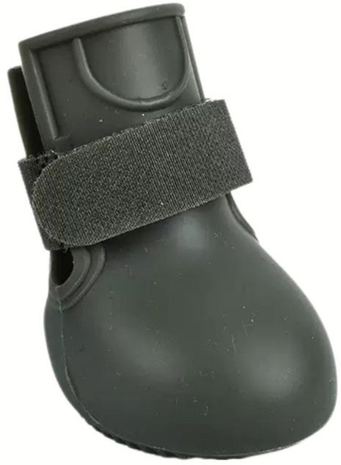 寵愛生活本舖 狗狗防滑矽膠雨鞋 圓身款 S-7XL 寵物鞋, 墨綠, 1個