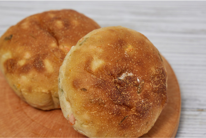 우리밀 야채빵 건강 비건 저당 식사대용, 100g, 1개