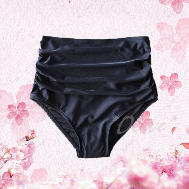 小薇的店 歐美新款高腰三角泳褲, XL