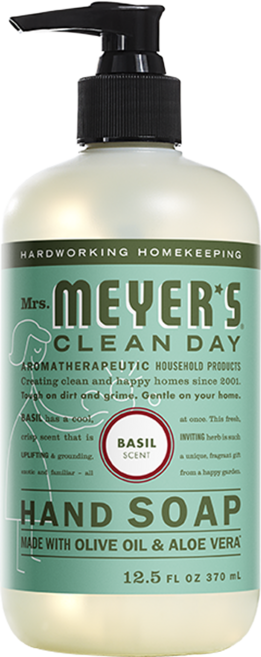 미세스메이어스클린데이 핸드 솝 손세정제 바질 향, 370ml, 1개