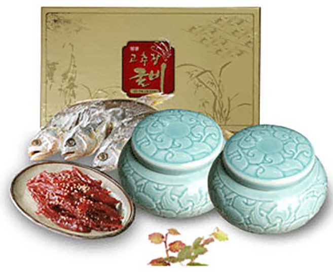 해피아 영광 법성포 굴비 천년초 고추장굴비 500g 설날 추석 선물세트, 1개, 고추장굴비 500g*2개세트