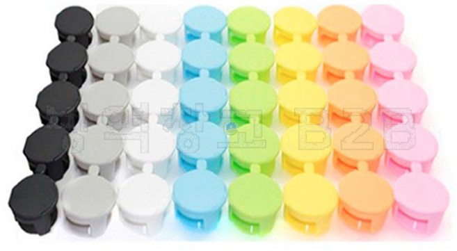 키퍼 원 터치 캡 바퀴벌레 먹이 통 화이트, 100개