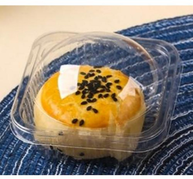 화과자 케이스 1구 두쫀쿠 포장 상자 투명 50개 두쫀쿠케이스 포장 떡포장 디저트 용, 투명 078790DC, 1