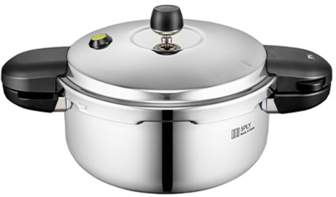 PN풍년 하이클래드 뉴파이브 IH 통5중 6인용 압력밥솥 인덕션겸용 국산 압력솥 5중 안전장치, 스텐, 1개, 3.5L