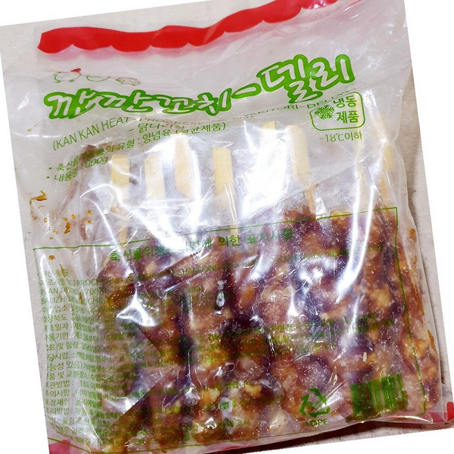 닭꼬치(깐깐 영해식품 20g x40), 1개