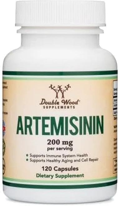 Double Wood Supplements Artemisinin 더블 우드 아르테미시닌 200mg 캡슐 120정, 3개 - 쿠팡