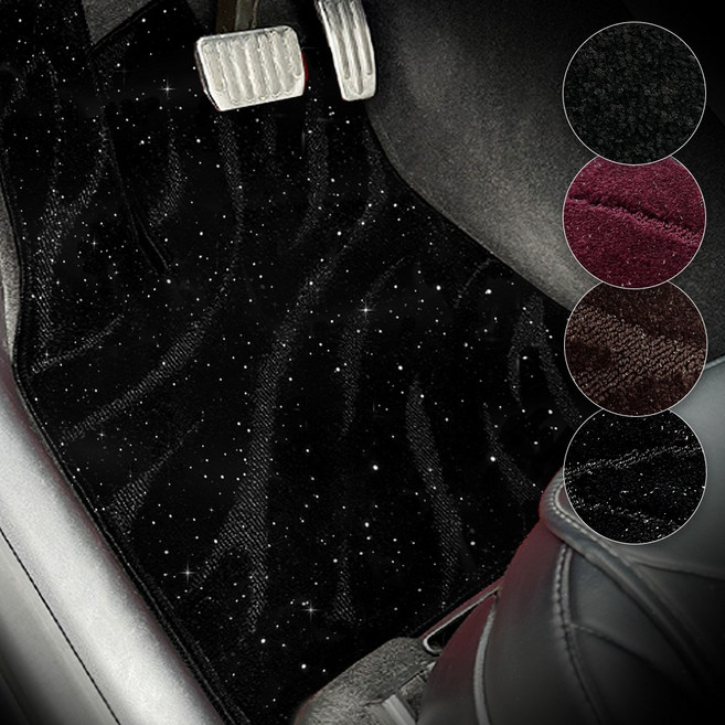 닥쏘오토 모하비 전용 블링 듀얼위브 카페트 카매트 1열2열 세트, 선택안함, 블랙다이아, 133_3 모하비더마스터(오르간페달) 5인승