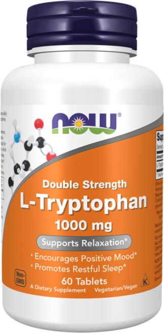 나우푸드 L-트립토판 1000mg 타블렛, 1개, 60정