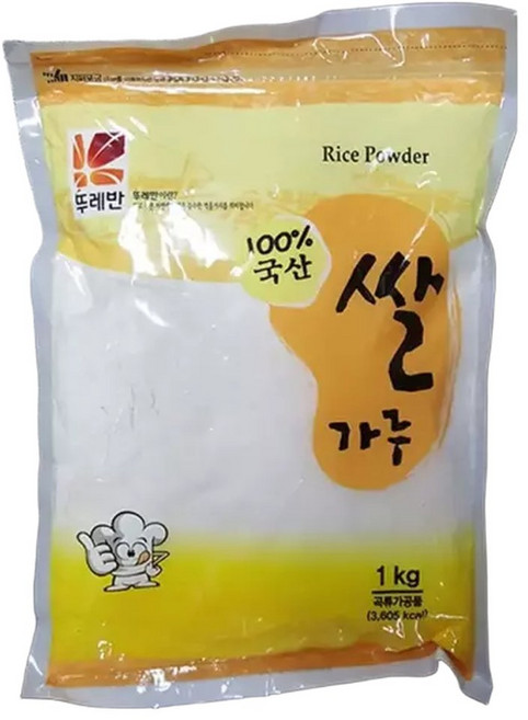 식자제 쌀가루 뚜레반 업소용 식당용 분말 1kg, 1개