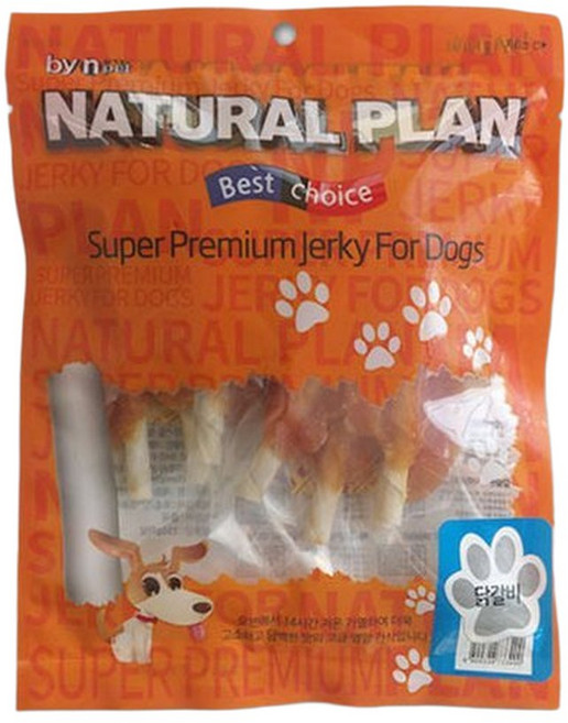 (구루머스)내츄럴플랜 강아지간식 닭갈비 150G