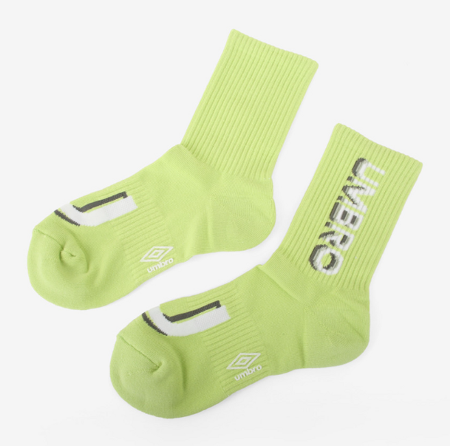 엄브로 양말 삭스 중목 패션 스포츠 러닝 운동 러닝 축구 캐주얼 남성 여성 매장판 헬스 U0123CSC13-AGN