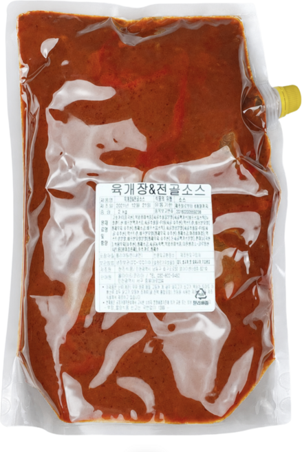 육개장 & 전골소스 곱창전골소스 육개장소스, 1개, 2kg