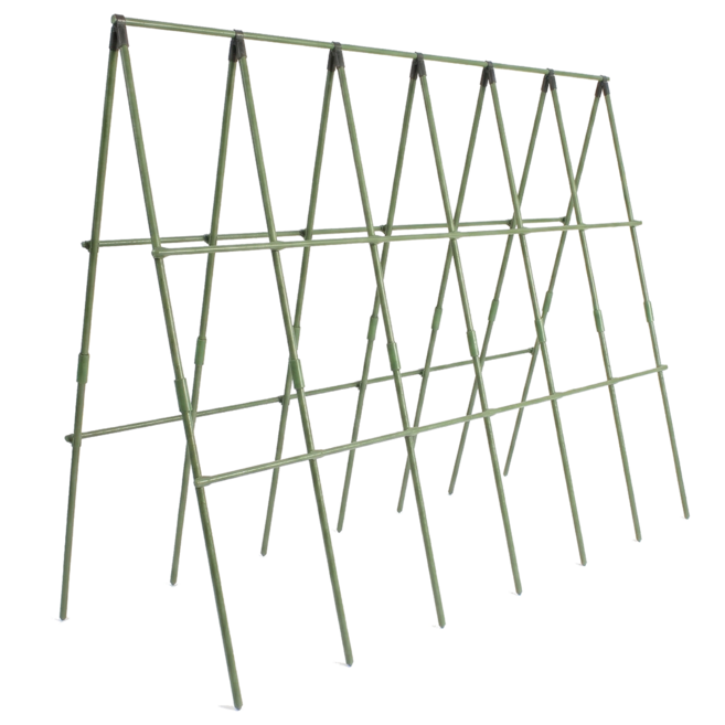 (텃밭 지지대 키트) 식물지지대 오이 토마토 넝쿨 화초 지주대, 16mm, L270cm x H180cm, 1개