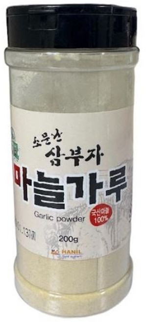 랄랄라몰 소문난 사군자 국내산 마늘가루 100% 마늘분말 갈릭파우더, 1개, 200g