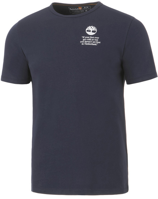 [팀버랜드] 클래식 로고 반팔 티셔츠 네이비_TB0A25344331