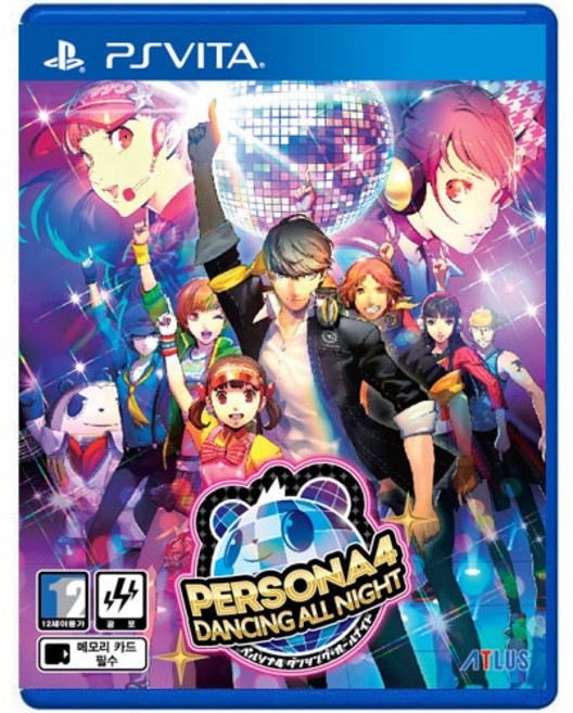 페르소나4 댄싱 올나이트 (PSVITA/중고) 한글판, 비타