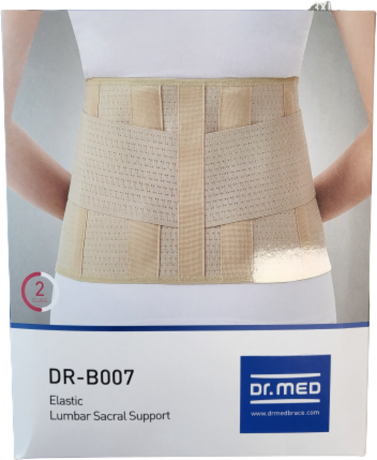 Dr. MED 허리보호대 엘라스틱 허리 보호대 DR-B007 S~3XL, 1개
