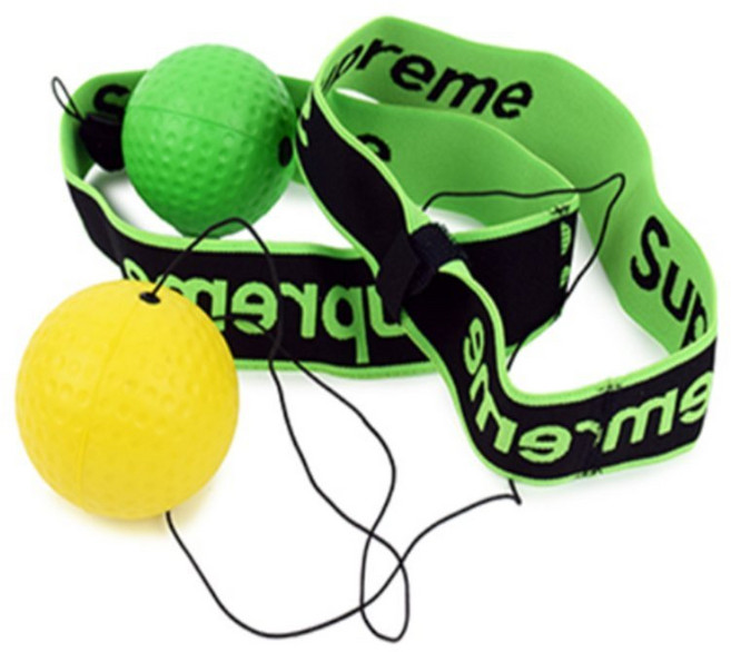 하나스마트 셀프펀치볼 복싱연습볼 순발력훈련 집에서복싱, 초록공