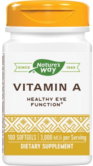 네이쳐스웨이 비타민 A 10000 IU 소프트젤, 100정, 1개 - 쿠팡