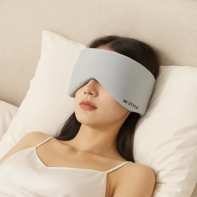 비케이 스타일 양면 암막 수면 안대