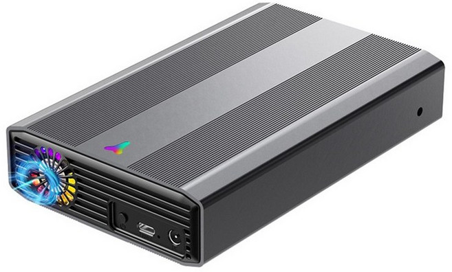 3.5인치 HDD 케이스 SATA to USB 3.1 유형 C 어댑터 2.5In 3.5In SSD 디스크용 외장형 하드 드라이브 인클로저 PC용 HDD 케이스, 표시된 대로