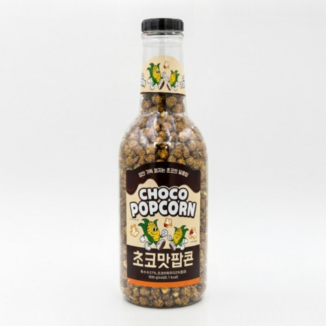 초코팝콘 900g 달콤 저금통 영화관팝콘, 1