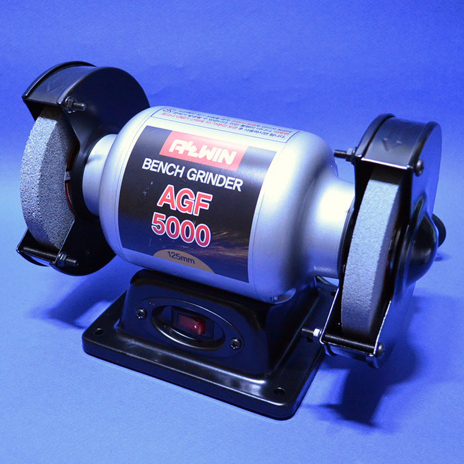 올윈 탁상그라인더 AGF-5000 5200049 전동 칼갈이 숫돌 연마 광택, 1개