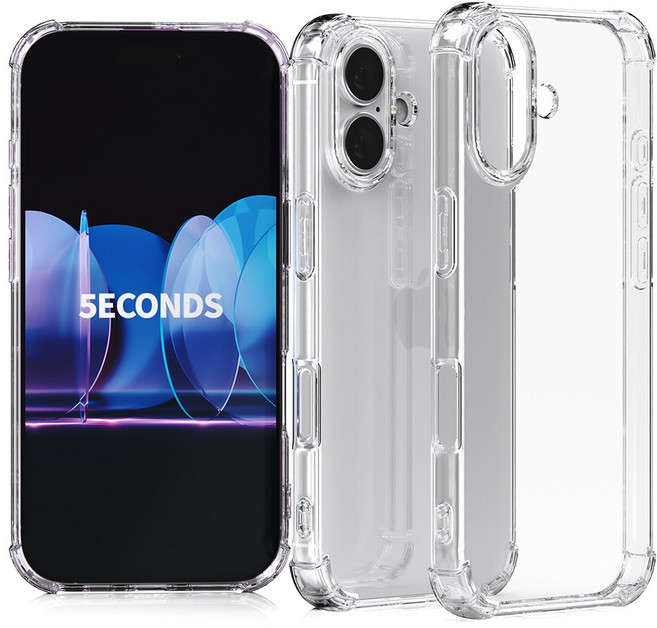 5세컨즈 라인 커버 범퍼 젤리 케이스 3매 세트