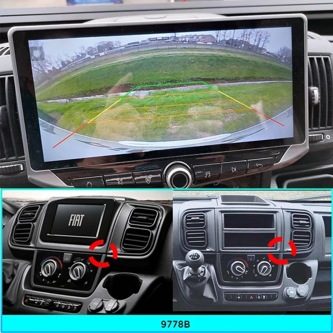 10.88 "Fiat Ducato Peugeot Boxer Citroen Jumper 2006 -2022 DSP GPS WIFI 멀티미디어 플레이어 자동 라, 07 8GB RAM 128GB ROM