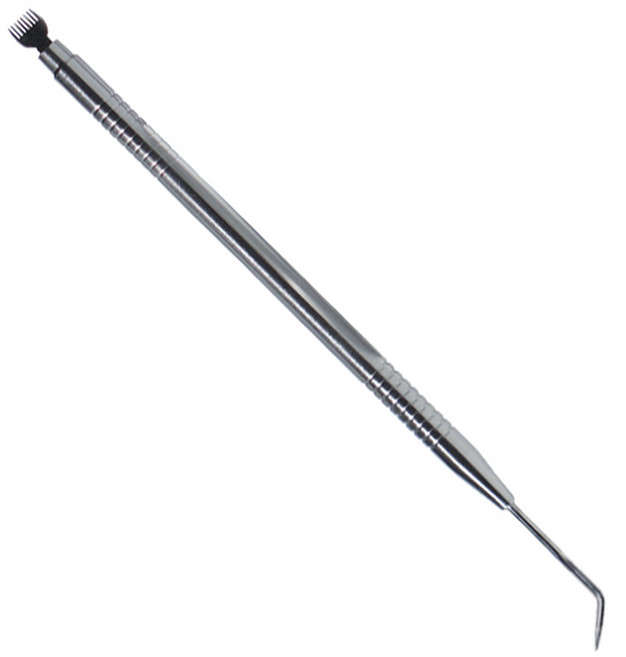 래쉬몬스터 2 in 1 스테인리스 듀얼 펌스틱 포크형, 1개