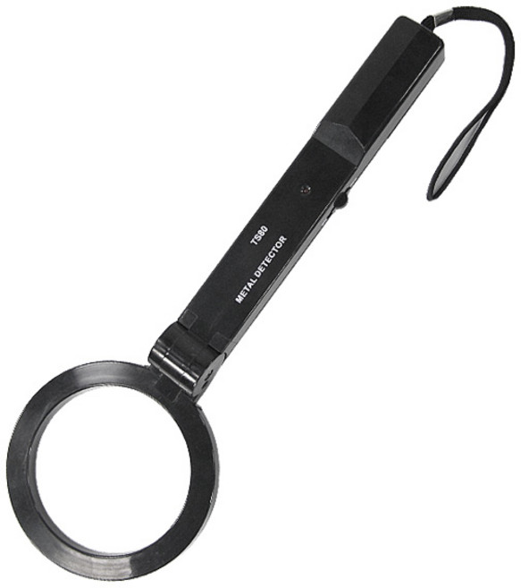 SMN 고성능 금속탐지기 휴대용 동전 탐지기 카메라 도청 탐지 슈퍼스캐너 보안 경호 호신용품, 1개