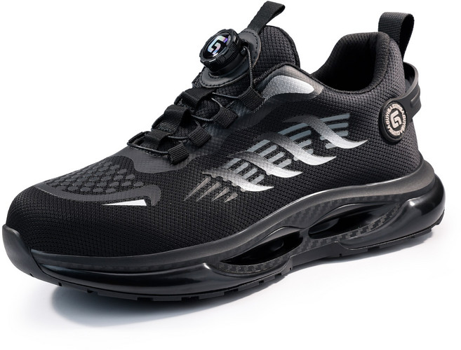 YUNTONG 남자 여름 안전화 4인치 작업화