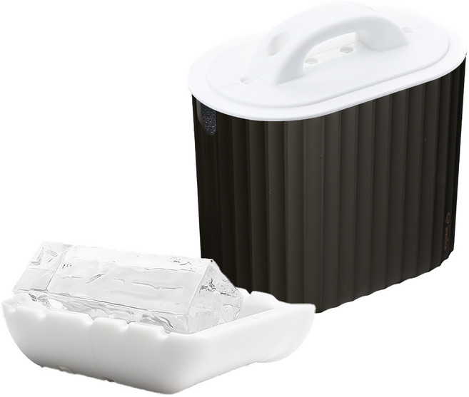 블프세일 쥬얼아이스 하이볼 얼음틀 투명한 아이스 메이커 세트, 블랙, 1개