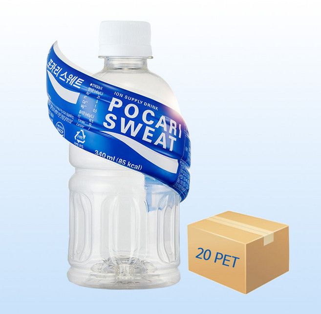 포카리스웨트 340ml 1박스 / 스포츠 이온 음료 페트, 345ml