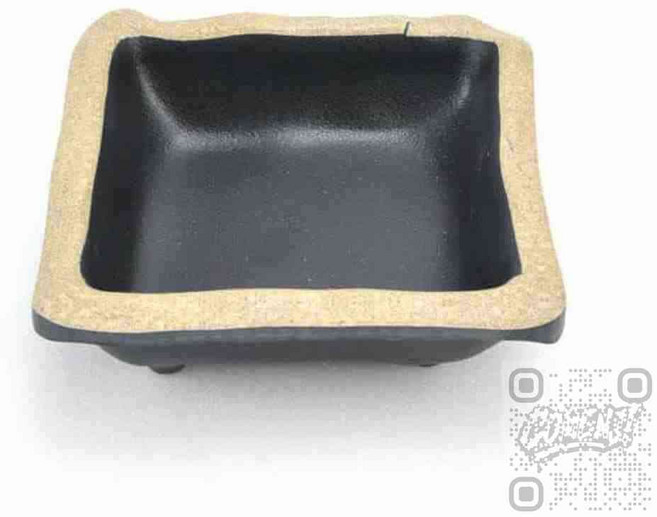 살림발굴단 앤틱블랙 메라민 소스그릇 DS-2024 소스종지 멜라민종지 간장접시