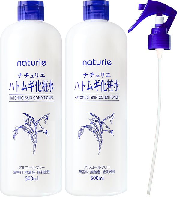 [공식] 하또무기 스킨 컨디셔너 500ml X 2개 + 노즐