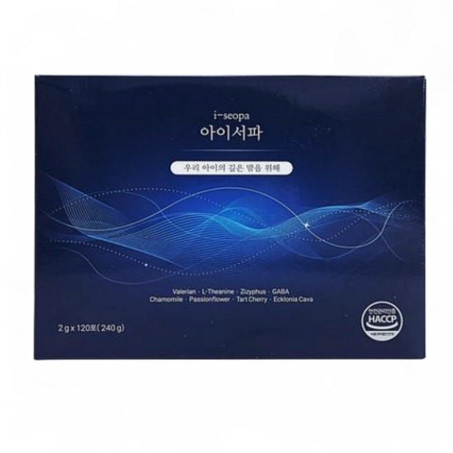 [당일발송] 정품 아이서파 : 우리 아이의 깊은 밤을 위해 : 서파08 : 2g 30포, 4개