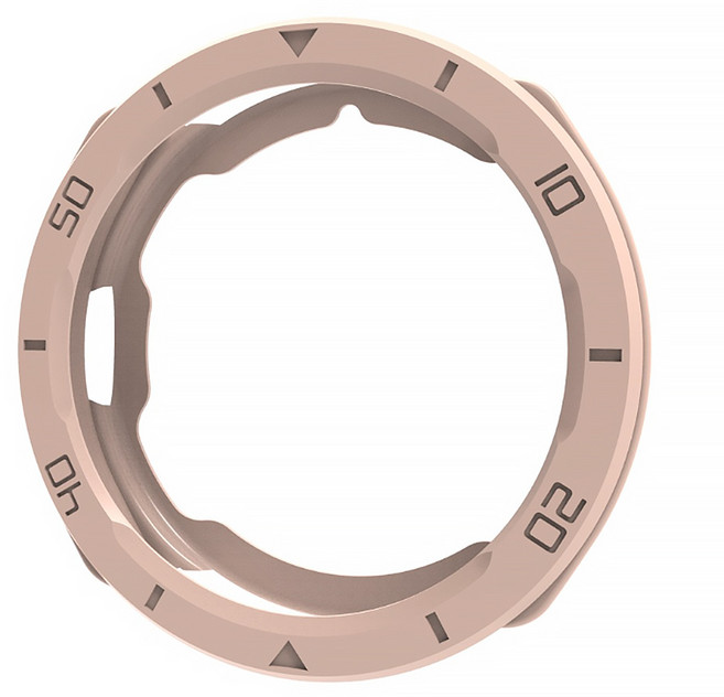더조은셀러 갤럭시워치 호환 풀커버 케이스 소프트 몰드엣지, 이브닝핑크