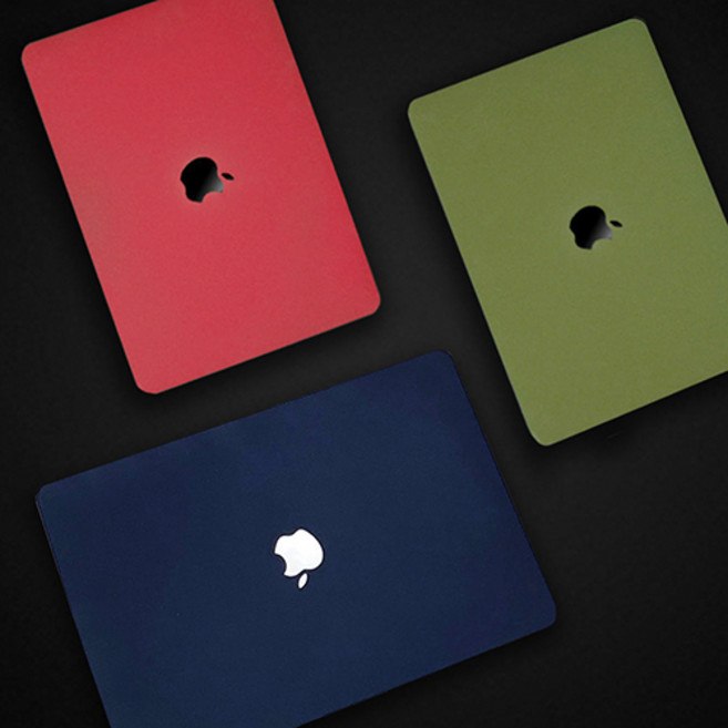 와이즈 맥북프로 14인치 M1 Pro 샌드 러프 케이스 A2442, 와인레드, 1개