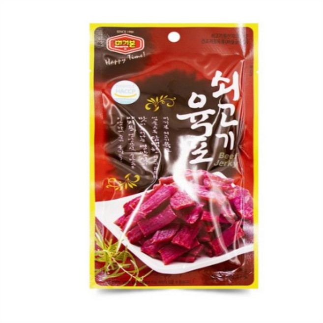 머거본 쇠고기 육포, 25g, 3개