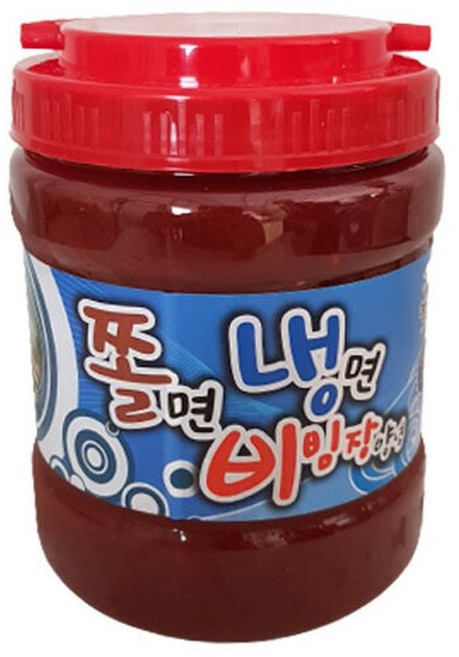 (무)(냉장)예그린냉면비빔장쫄면 2kgX6개, 6개, 2kg