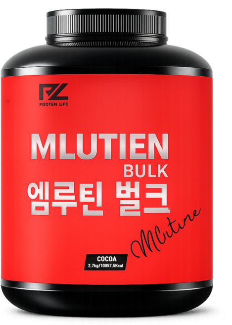 체중밀도 회복루틴설계 엠루틴벌크 단백질밀도 핏밀도 지지루틴, 1개, 2.7kg