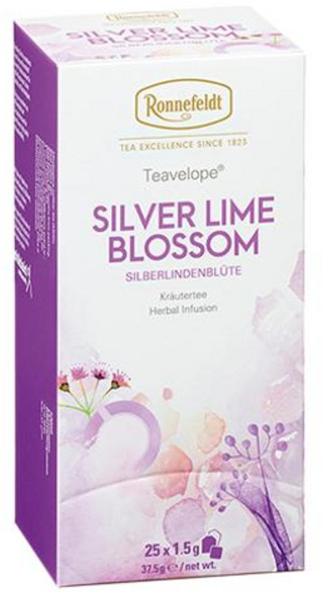 독일 로네필드 티벨롭 실버 라임 블라썸 허브차 티백 Ronnefeldt, 3개, 25개입