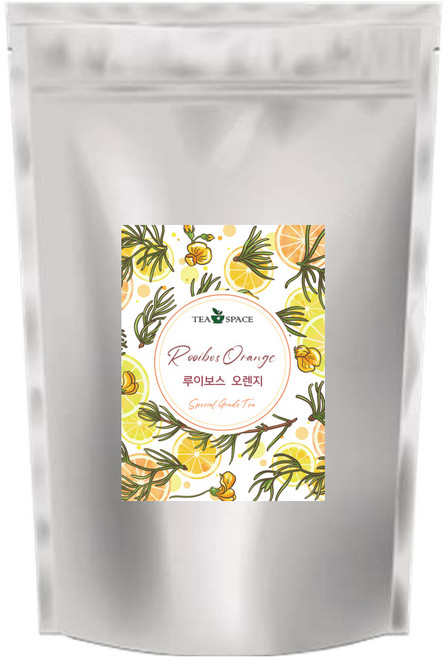 [티스페이스] 프리미엄 루이보스 오렌지 50티백 업소용 카페용 음식점용 대용량, 1개, 50g, 50개입