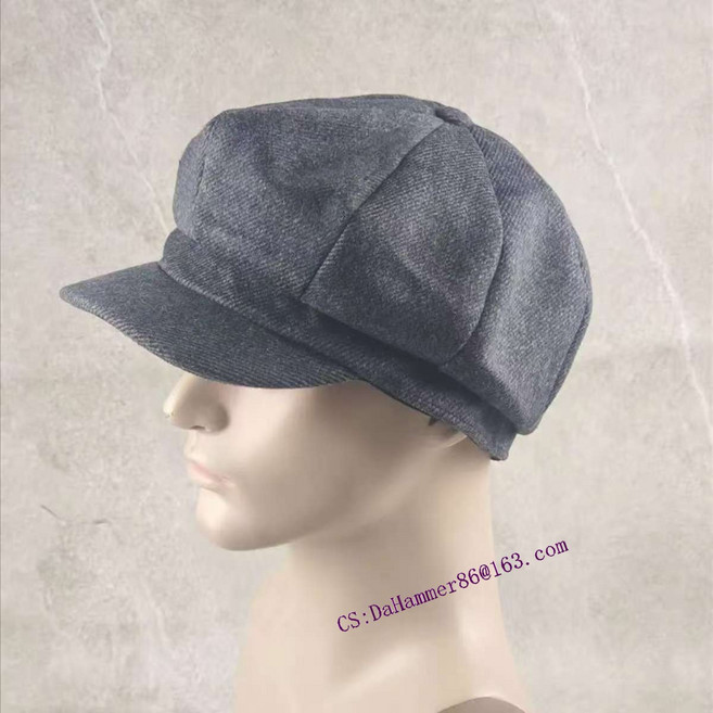 가을겨울 남자 대두리63cm 화가 모자 팔각모