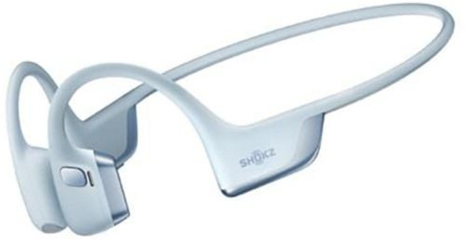 샥즈 Shokz 오픈 이어형 무선 이어폰 OpenRun Pro 2 골전도＋공기 전도 IP55 방진・방수/Bluetooth 대응 블루 SKZ-EP-000058 블루투스헤드폰