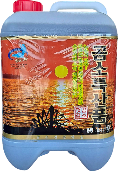 미림식품 곰소 멸치액젓 원액100% 대용량 가정용 업소용, 1개, 8.4L