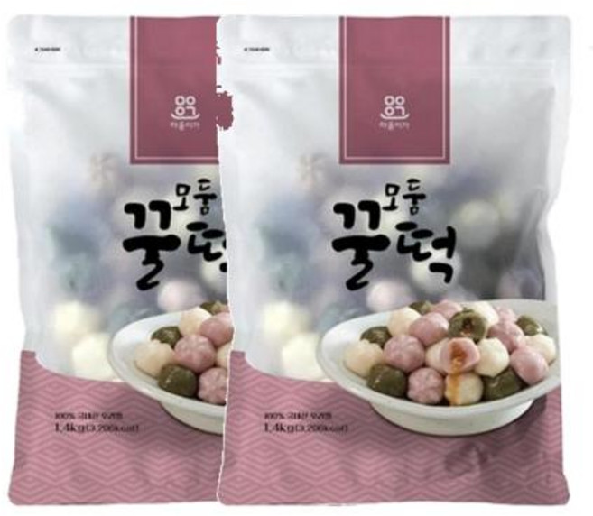 코스트코 마음이가 모둠 꿀떡, 1.4kg, 2개