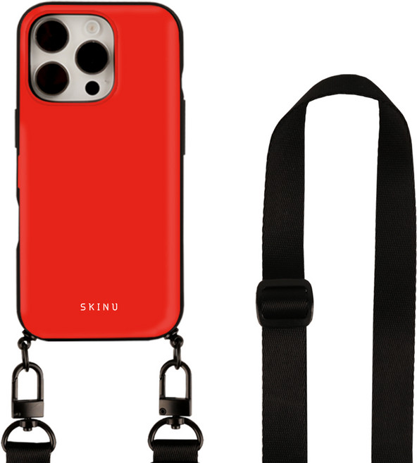 스키누 NEW유레카 크로스바디 카드3장 수납 범퍼 스트랩 목걸이 케이스ver.2