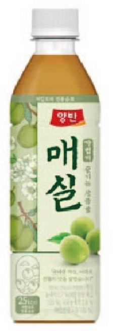 양반 매실 주스, 500ml, 10개